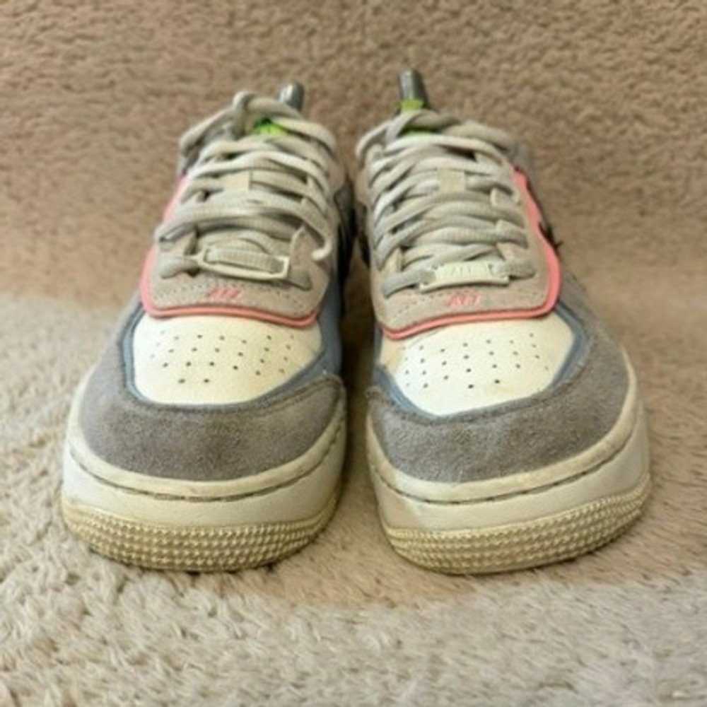 Nike Air Force 1 Shadow Spruce Aura White Pistachio Frost CU8591-101 Womens 7.5 - Picture 2 of 9